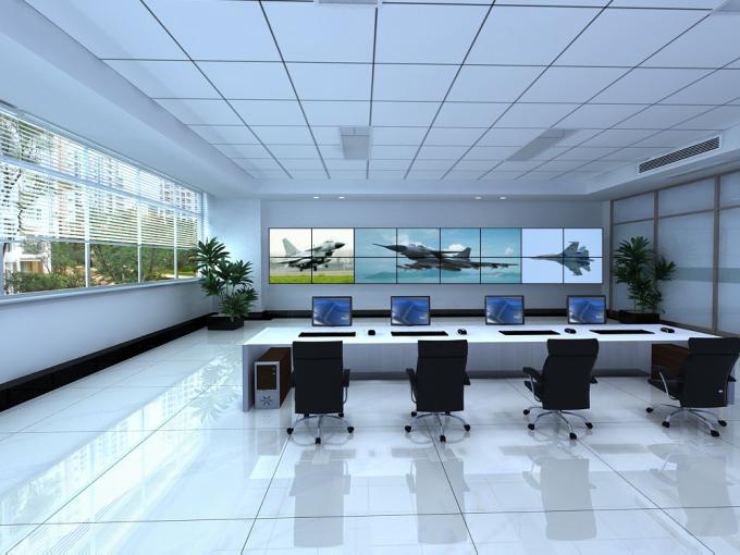 LCD Digital Signage Video Wall Ultra Narrow Bezel HD , Super Wide
