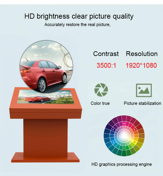 Airport Horizontal Outdoor Digital Signage Nano Touch Screen Display With 4G