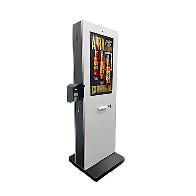 Outdoor Self Service Kiosks With 4G RAM 2000pcs Storage And Content Scheduling
