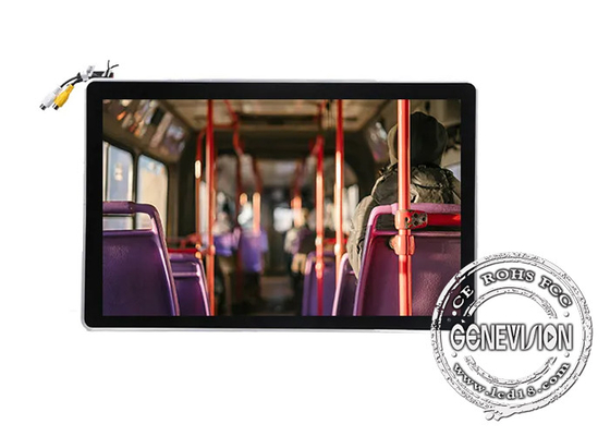 10.1&quot; Bus Advertising Screen / Digital Bus Signage High Resolution