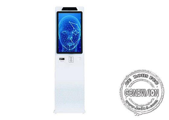 Floor Stand Touch Screen 18.5 Lcd Digital Signage Kiosk For Chain Store Restaurant