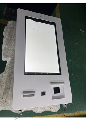 15.6 Inch Outdoor Ip65 Self Service Payment Terminal Waterproof Automatic With Pos Machine