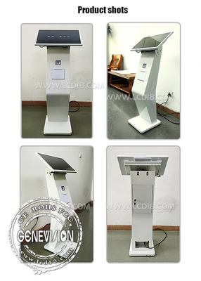 21.5inch K Design Standing Installation Self Service Kiosk With 1920*1080 Resolution