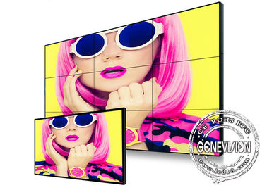 Matrix Daisy Chain 55 inch Ultra Narrow Bezel Digital Signage  Video Wall 450nits LCD Video Wall Monitor