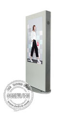 free stand lcd advertising display / outdoor digital signage for bus stop