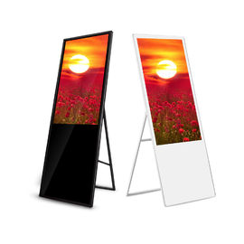 Android Lcd Advertising Screen Interactive Signage Display 43 Inch Screen With Wifi Function
