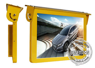 4G Network Bus Digital Signage 15 Inches Video Player Taxi Advertising Screen Wifi