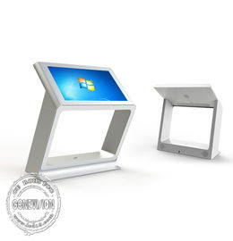 Capacitive 10 Points Touch Screen Monitor Kiosk High Sensitivity Information Inquiry Table 55''