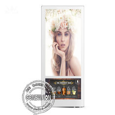 Elevator Digital Signage 18.5'' Android Advertising Display With Double Screen Wall Mountable