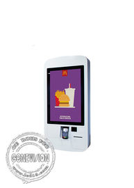 32 Inch Self Service Payment Kiosk Win10 Restaurant Smart LCD Payment Machine