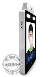 Face Recognition Floor Standing Digital Signage Temperature Measuring Devices