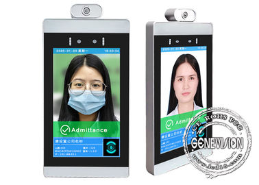 Android Facial Recognition Thermometer Wifi Digital Signage