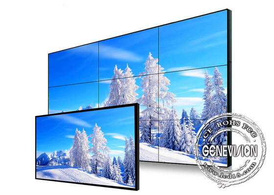 BOE 3x3 55&quot;LCD Video Wall Display With 3.5mm Seamless Bezel