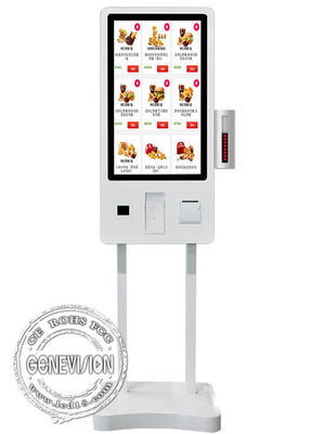 32&quot; Capacitive Touch Screen Fast Food Self Service Kiosk with Call Pager System