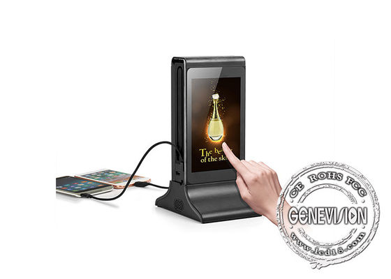 Desktop 8 Inch Android Phone Charger WiFi Digital Signage