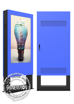 49in Dual Screen Advertising LCD Digital Signage With AC