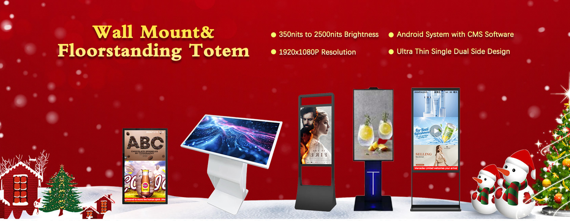 Quality Wifi Digital Signage Factory