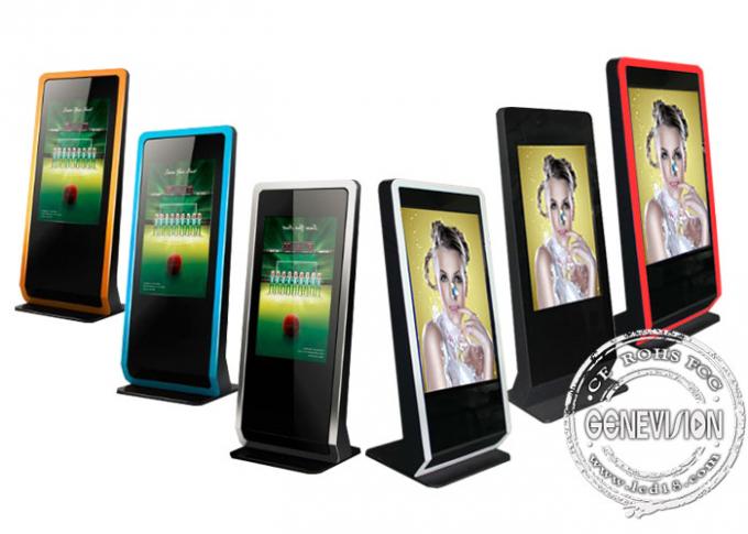 Touch screen Kiosk digital signage , 55 inch advertising signage video kiosk