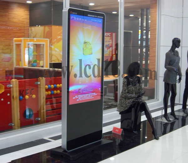 Pop display advertising player Kiosk Digital Signage with USB port
