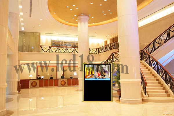 Smart kiosk Digital Signage LCD Screen for VCD DAT / MP3 / JPG