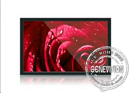 22 inch PC Wall Mount LCD Display , LCD Advertising Player 1680x 1050
