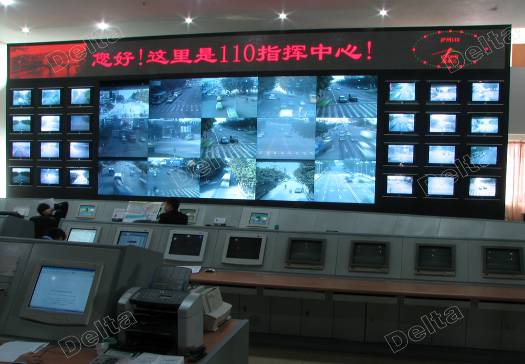 20 Inch Tft Vesa Cctv Monitor Screen , Wall Mounted Hd Monitor  Input