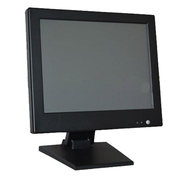 17 Inch Black PC Industrial CCTV LCD Monitor Screen TFT High Brightness