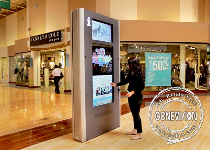 Large High Brightness Retail Stand Alone Digital Signage Advertising Wide View Angle