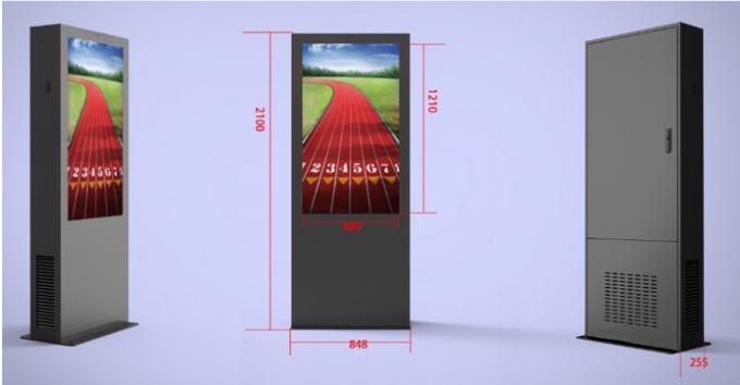 49 Inch Outdoor Digital Signage Displays Screen Lcd Advertising Sign Customized