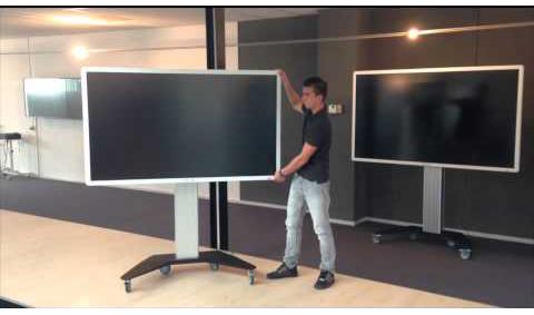 55 Inch 1920*1080 Rotation LCD Interactive Whiteboard