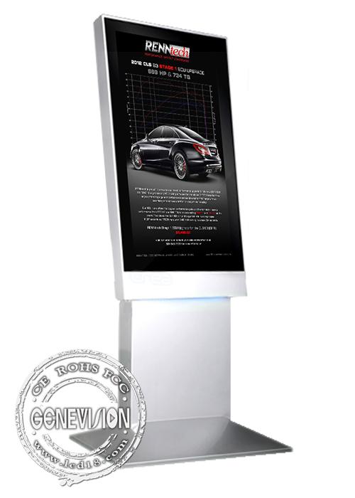 42  Inch windows system Kiosk Digital Signage , 3G indoor digital signage networks touchscreen