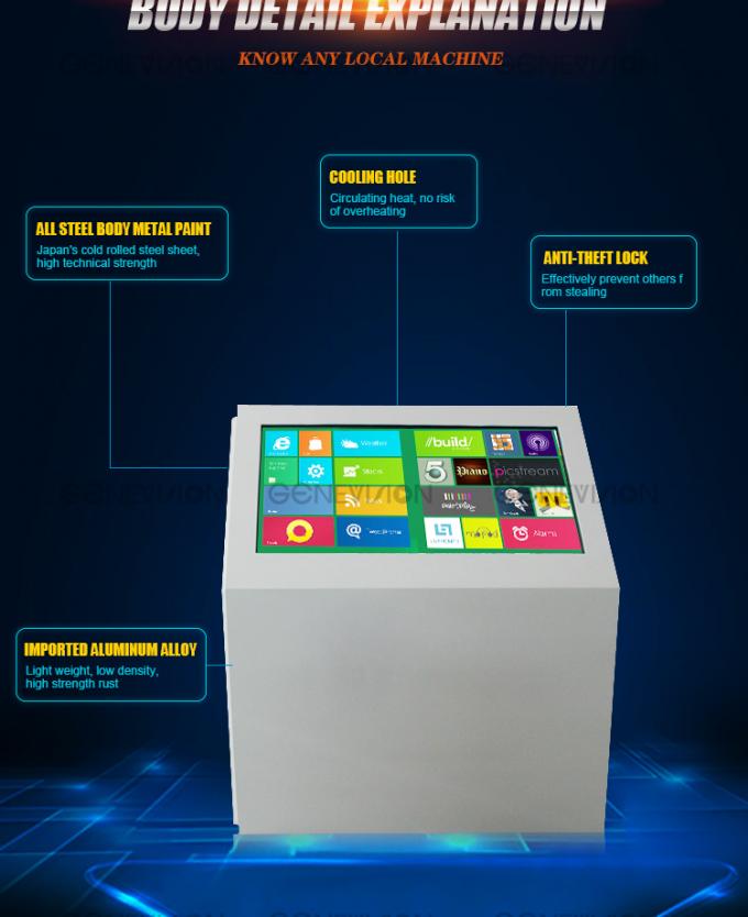 Ready Stock Supermarket Interactive PCAP Touch Screen Information Kiosk All In One i5 CPU Wifi Media Player Cabinet