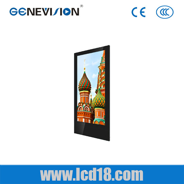 1000cd/m2 High Brightness Ceiling hanging Double sided network digital signage Display Android Advertising