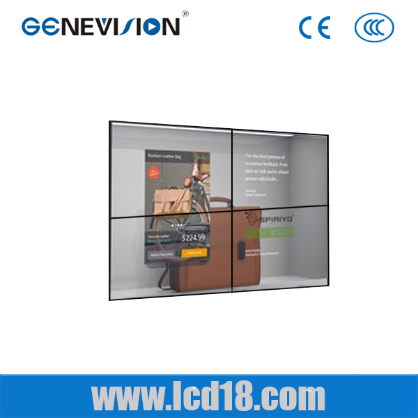 46 Inch Did Video Wall Transparent Video Display , Big Advertising Wall Window Screen