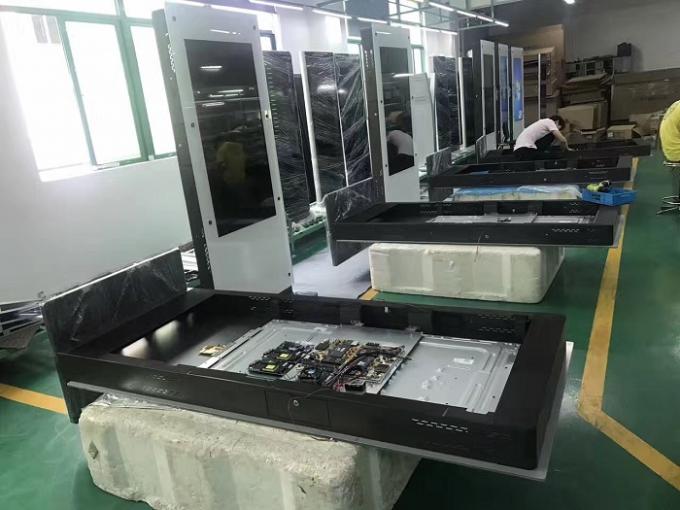 Mass Production of 55inch Dual Screens Interactive Kiosk Windows OS Capacitive Touch Totem