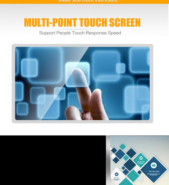 All-In-One PC 43inch 10points IR touch/PACP touch Podium Windows 10 Interactive Query Machine built in i3/i5/i7 CPU WIFI