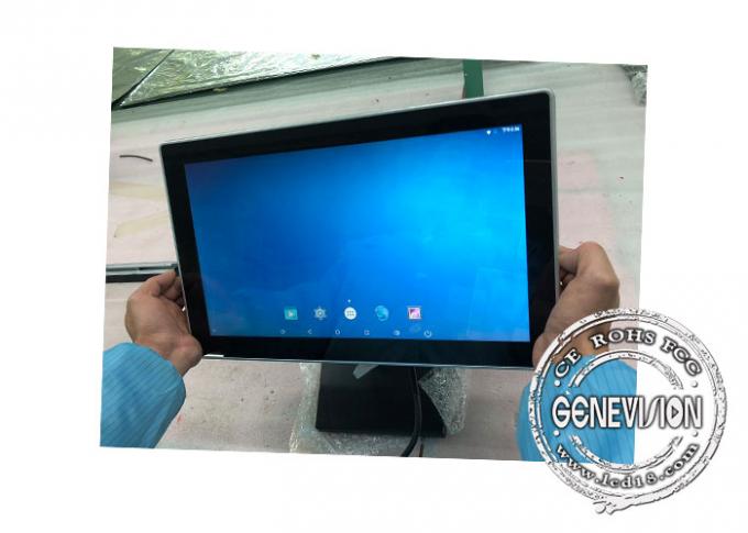 15.6inch Table PCAP Android Touch Screen Kiosk Digital Signage With Googleplay
