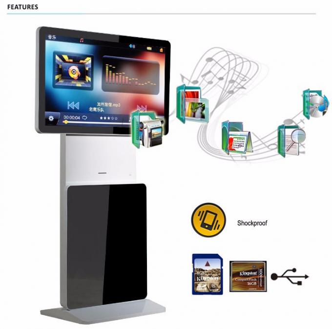 43" Rotatable Smart Rotation Touch Screen Kiosk Floor Standing Digital Signage