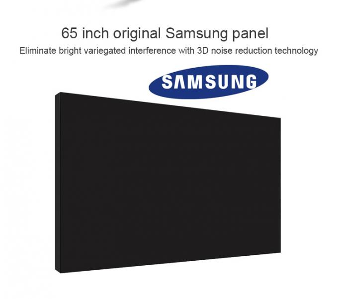 Seamless Digital Signage Video Wall Screen High Brightness 4K 65''  Easy Installation