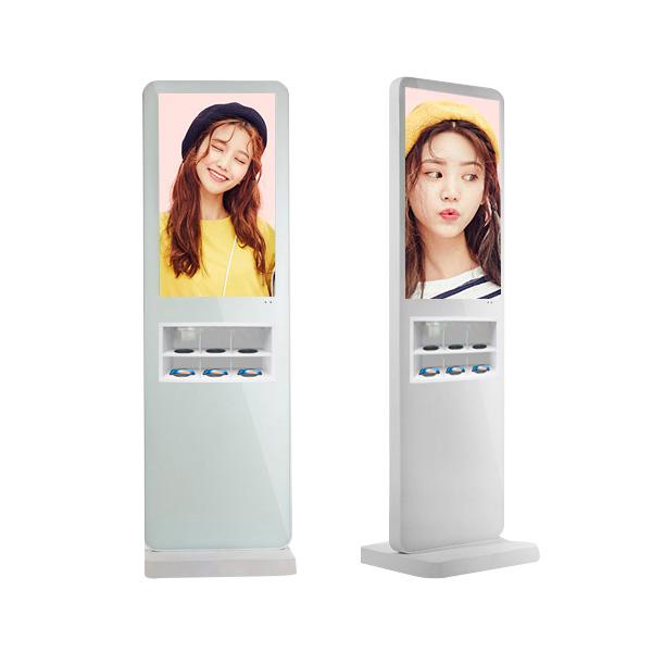Airport Wifi Digital Signage Customized Advertising Innovative Quick QI Wireless Charger