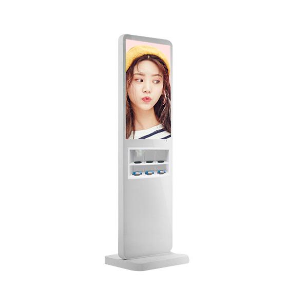 Airport Wifi Digital Signage Customized Advertising Innovative Quick QI Wireless Charger