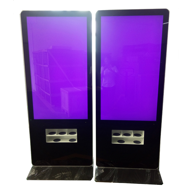 Wireless Wifi Digital Signage Digital Lcd Network Advertising Player With Phone Charging
