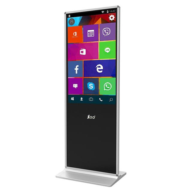 Full HD 1080P Touch Screen Terminals LCD Android Network 3G 4G WIFI 49'' Floor Stand