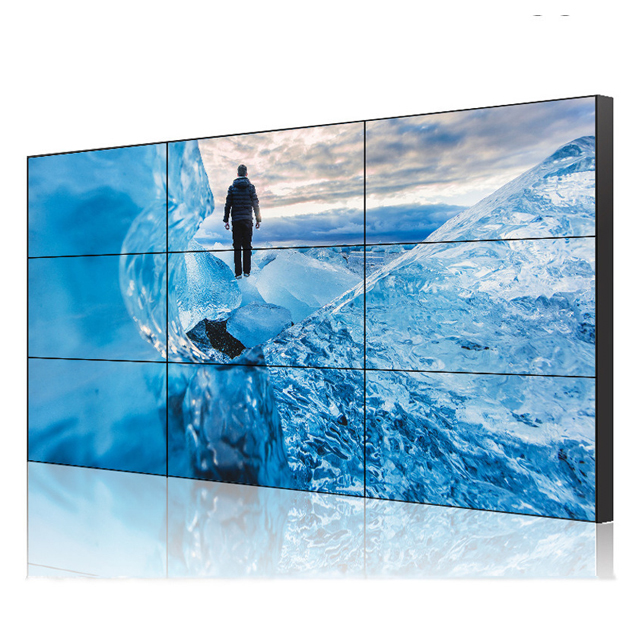 4k Display Hd 1080p 3X3 55 Inch Seamless Lcd Wall Tft Display Video Controller Indoor 0