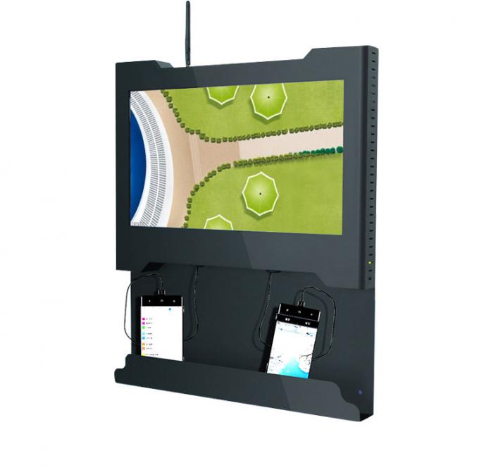 Wifi 5G Wall Mount LCD Screen Mobile Phone Charging Station 15.6 Inch
