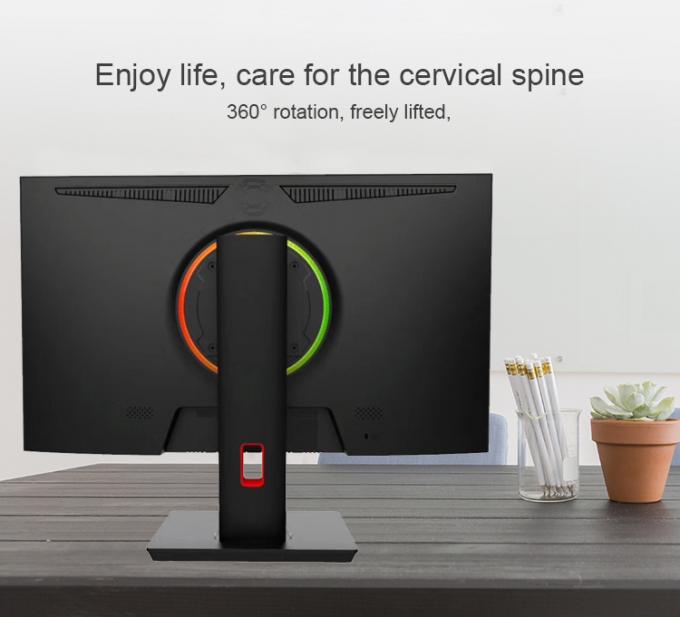 18.5" - 27" LCD Display Monitor All In One Table Stand Tilt Up Down 360 Degree Rotation Monitor Support Stand 0