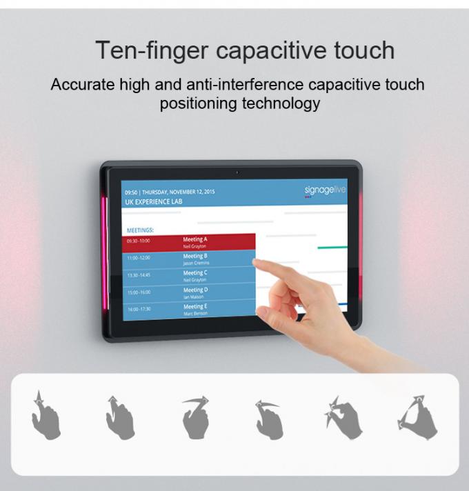 Tag Touch Screen Touch Screen Android 1920x1080 Wall Mount Digital Signage