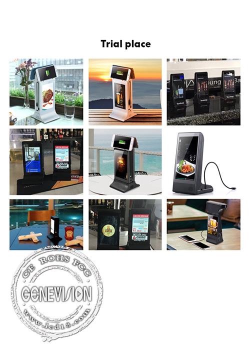 Desktop 8 Inch Android Phone Charger WiFi Digital Signage 3