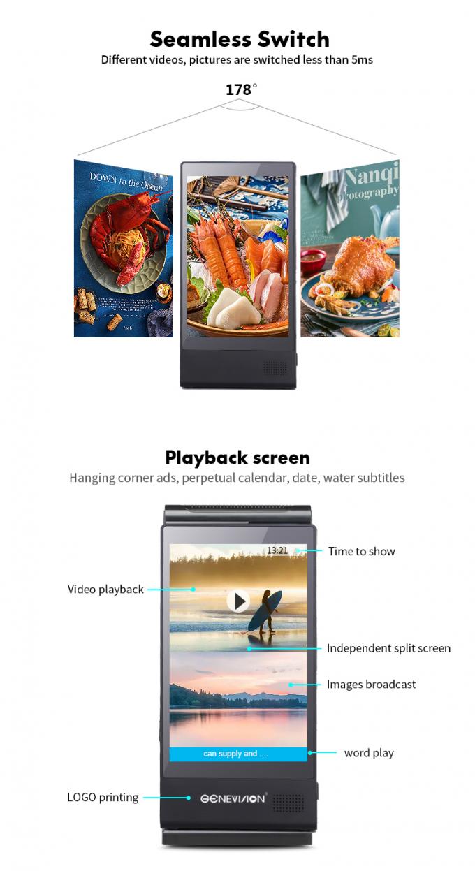 Desktop Kiosk Display Screen 8 Inch For Advertising 1