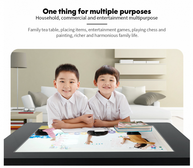 CE 43" LCD Multitouch WiFi Digital Signage For Coffee Bar 2